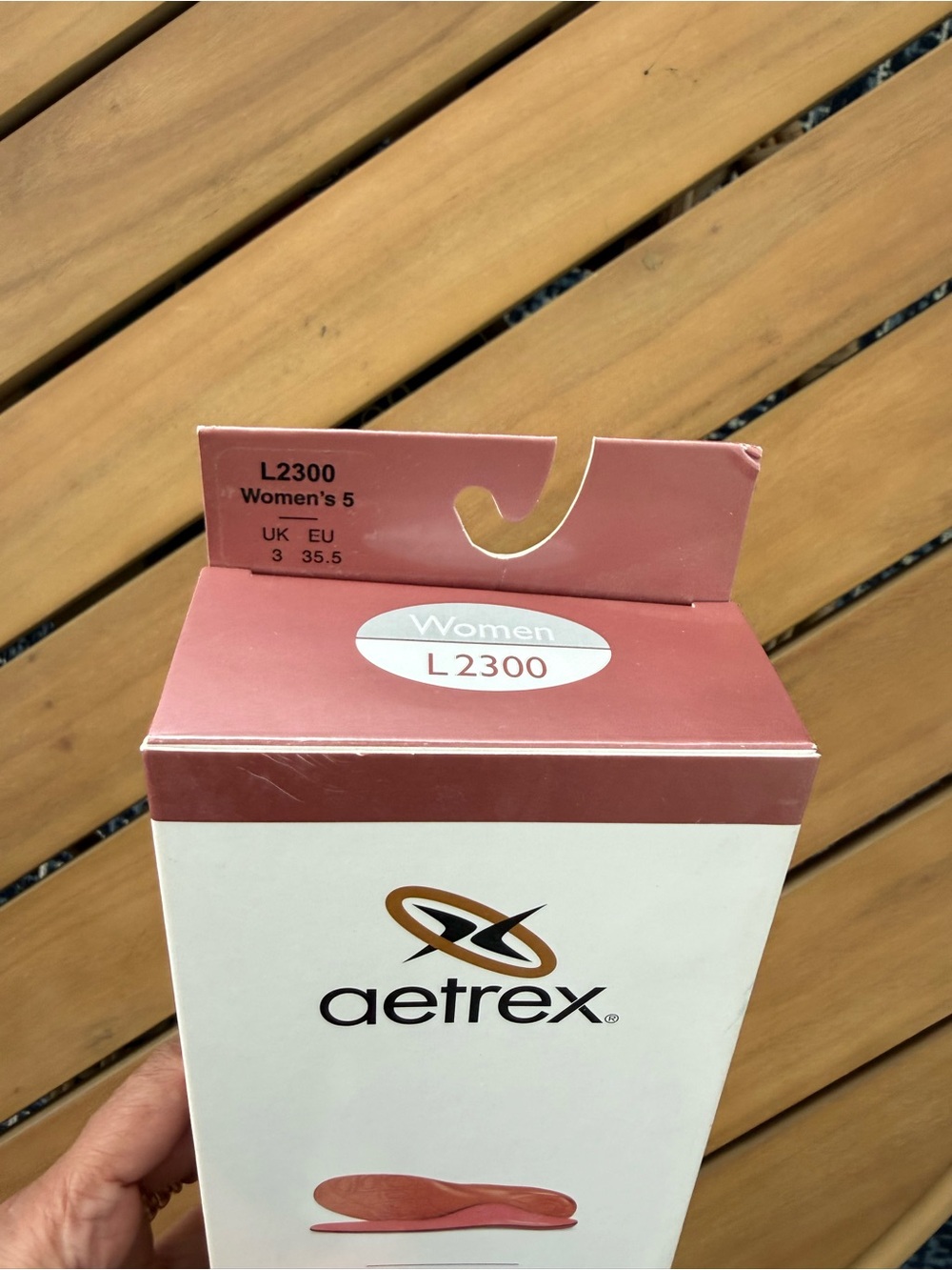 Aetrex Premium Memory Foam Orthotics L2300 Women’s Size 5 New View 4